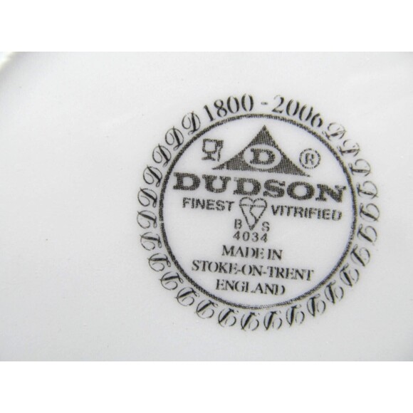 Dudson Olympus White 4 3/4" Sauce Bowls  Back Stamps Various Years - Picture 9 of 11